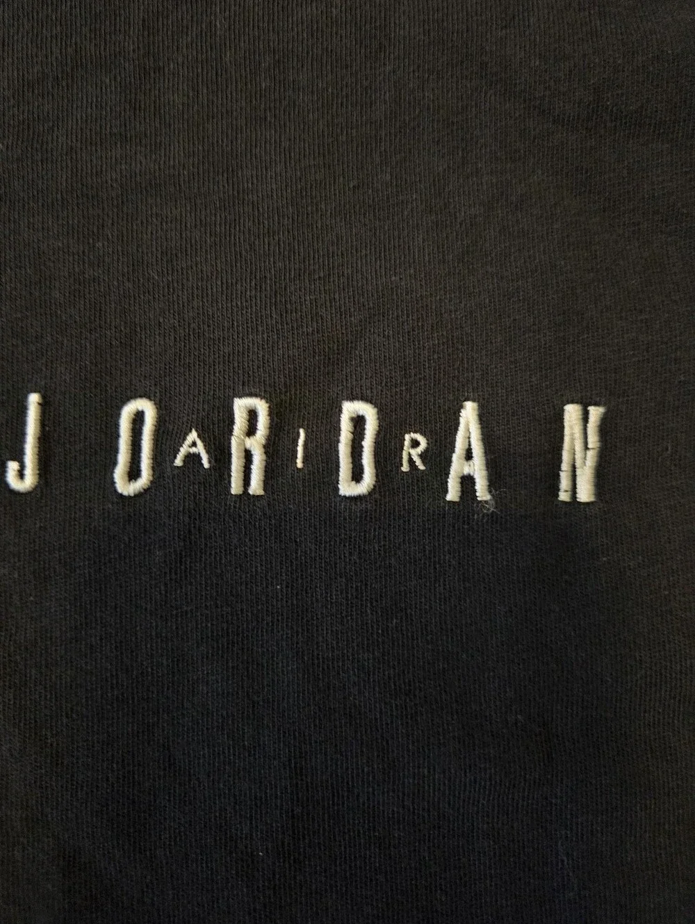 Jordan black shirt